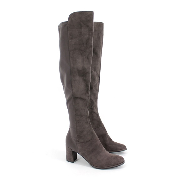 Marc Fisher Shoes - MARC FISHER Loran Faux Suede Over the Knee Boot